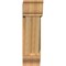 Ekena Millwork Traditional Traditional Rough Sawn Bracket w/ Offset Brace, Western Red Cedar, 8"W x 24"D x 28"H BKT0806X24X28TRA01RWR - alternate 3